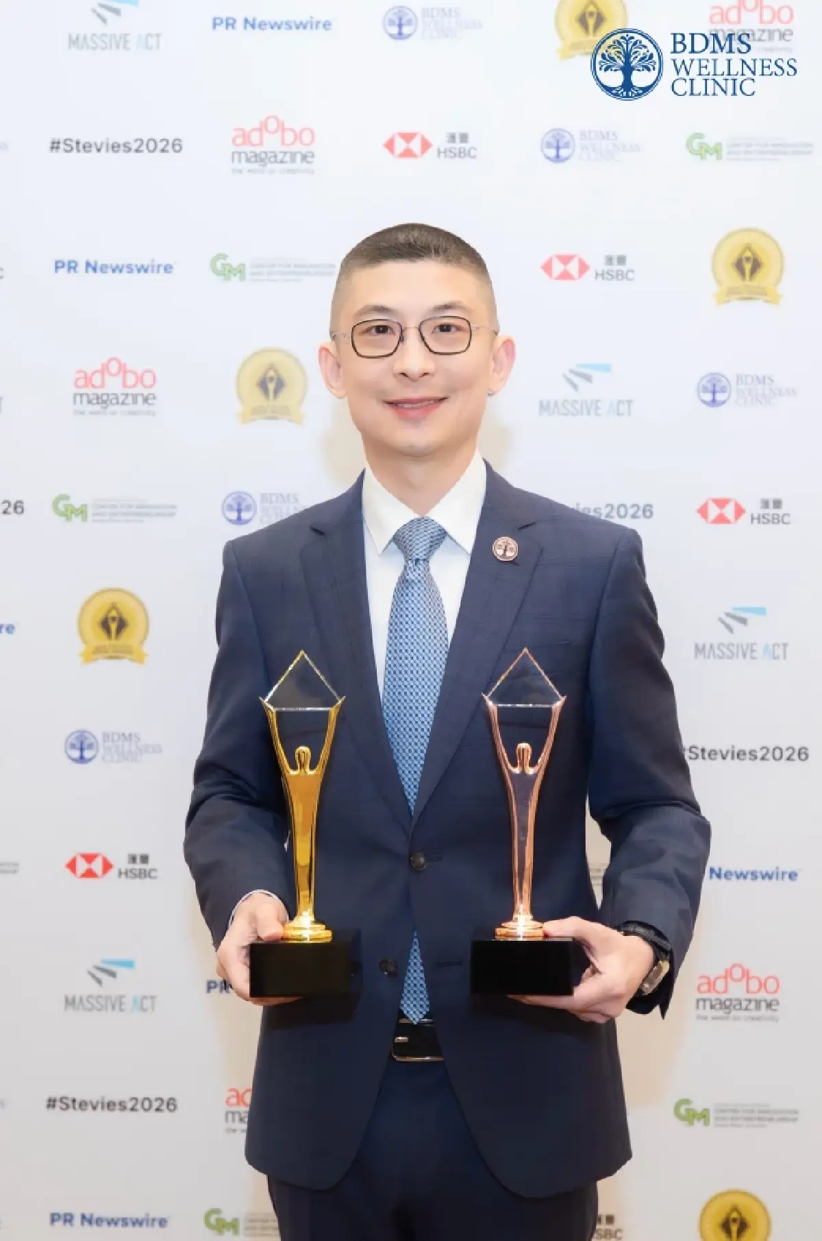 BDMS Wellness Clinic ผงาดเวทีโลก! คว้า 2 รางวัล Asia-Pacific Stevie® Awards 2026