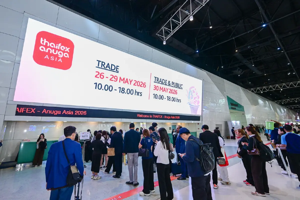 เปิดฉาก THAIFEX – ANUGA ASIA 2026 ยิ่งใหญ่ทุบสถิติ! นายกฯ อนุทิน นำทัพต้อนรับผู้ซื้อ 130 ประเทศ ปักหมุดฮับอาหารโลก คาดเงินสะพัด 1.3 แสนล้าน