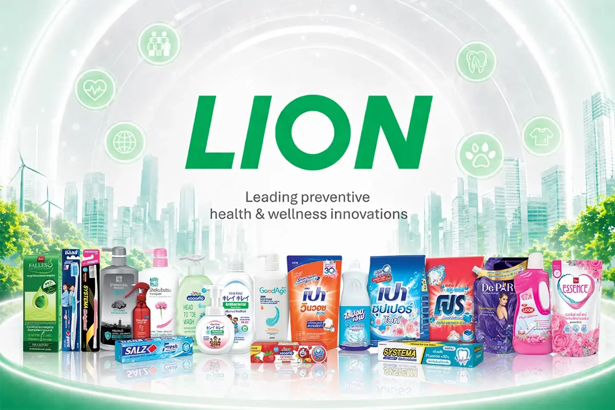 ไลอ้อนทรานส์ฟอร์มรอบ 20 ปี หนีศึก FMCG อิ่มตัว ดันรายได้แตะ 3 หมื่นล้าน