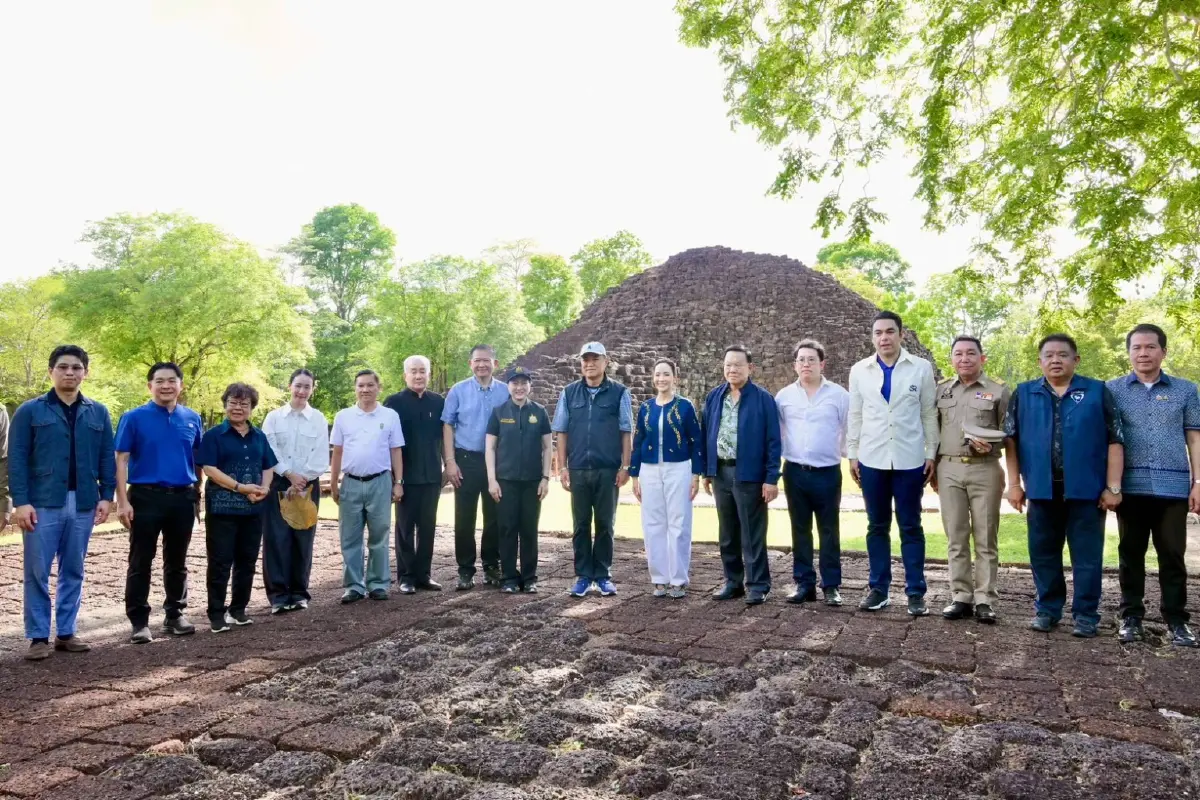 "อนุทิน" เยือนมรดกโลกศรีเทพ หนุนเที่ยวประวัติศาสตร์เพชรบูรณ์
