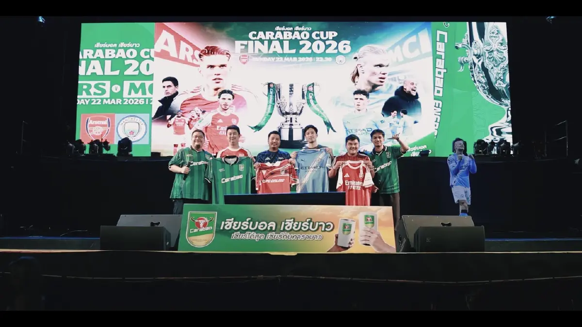 จากบอลรองสู่การยอมรับ ‘เสถียร’ เผยเบื้องหลังต่อสัญญา Carabao Cup ลุยตลาดโลก