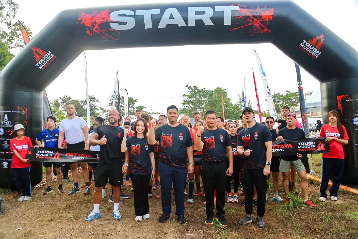 ปิดฉาก Tough Mudder พัทยา นักวิ่ง 20 ชาติลุยโคลนเงินสะพัด 150 ล้าน