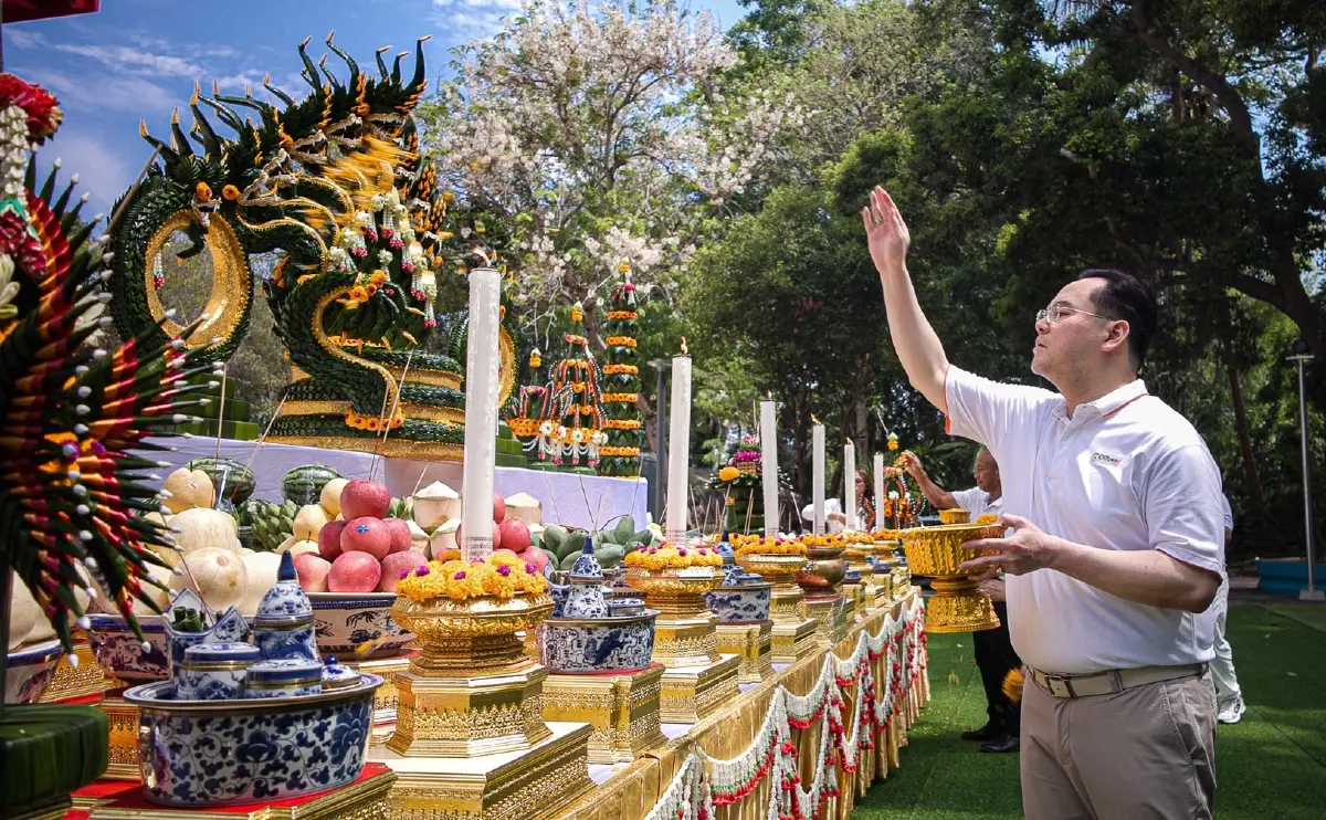 CKPower - ช.การช่าง ยกฉัตรอุโบสถ 200 ปี วัดนาห้วย สืบสานวัฒนธรรมไทย
