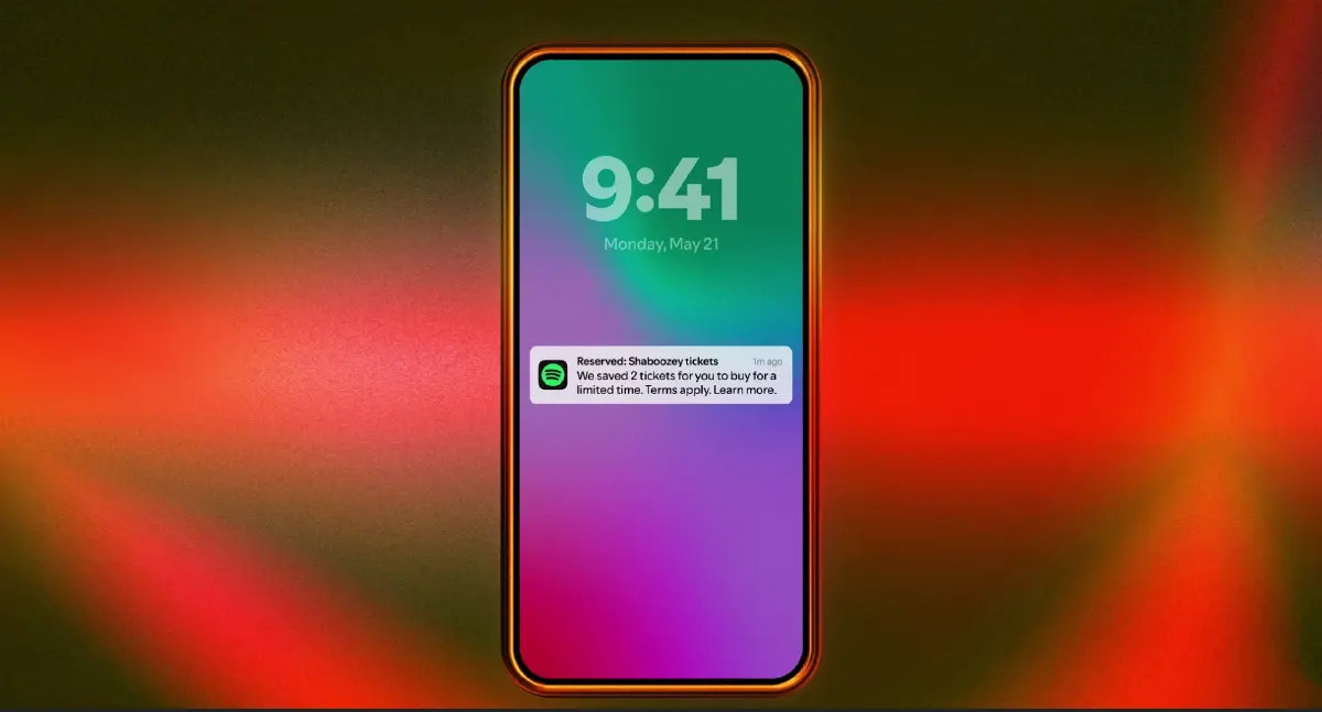 สกัดตั๋วผี! Spotify เปิดฟีเจอร์ใหม่ แฟนพันธุ์แท้กดบัตรคอนเสิร์ตได้ก่อนใคร