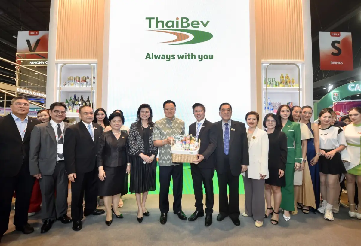 ไทยเบฟ เปิดบูทต้อนรับนายกรัฐมนตรีเข้าเยี่ยมชม ด้านนักลงทุนจากนานาชาติ สนใจเข้าเจรจาธุรกิจบรรยากาศคึกคัก