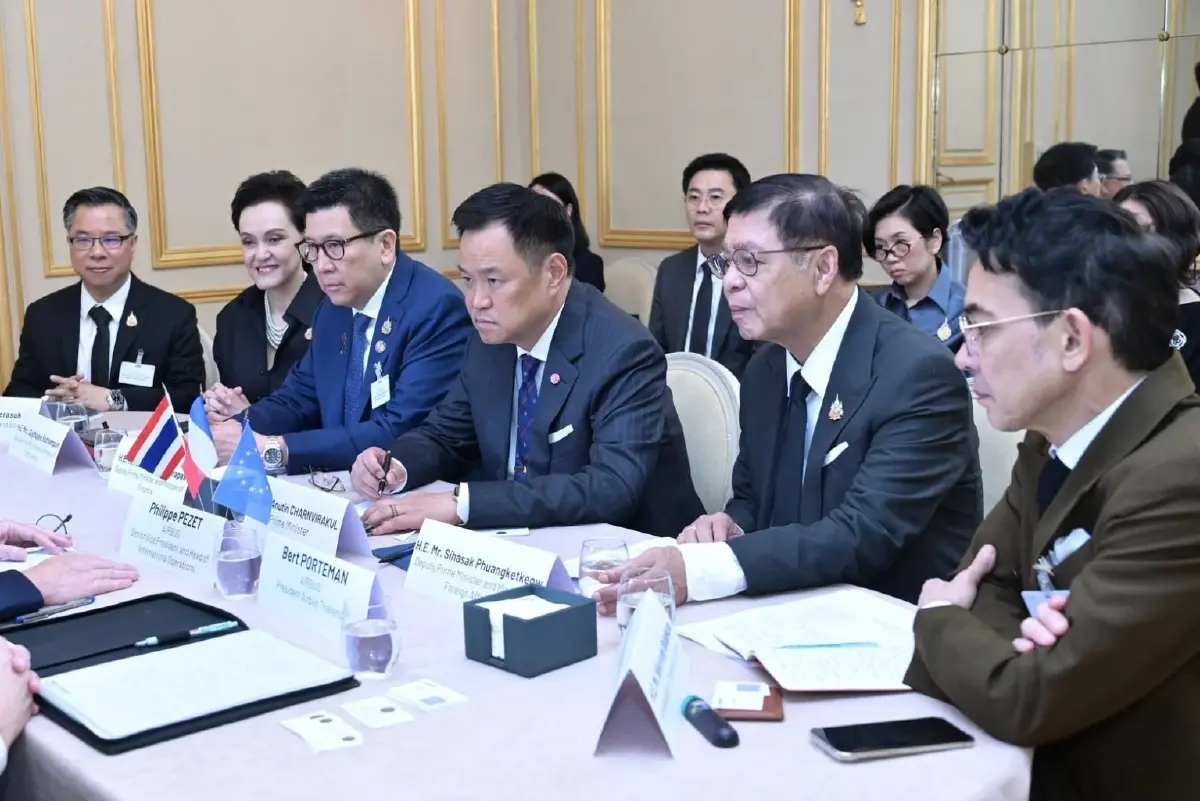 อนุทิน-เอกนิติ ลุยปารีส วางหมากดันไทยฮับเทคโนโลยีการบิน-อุตสาหกรรมอนาคต
