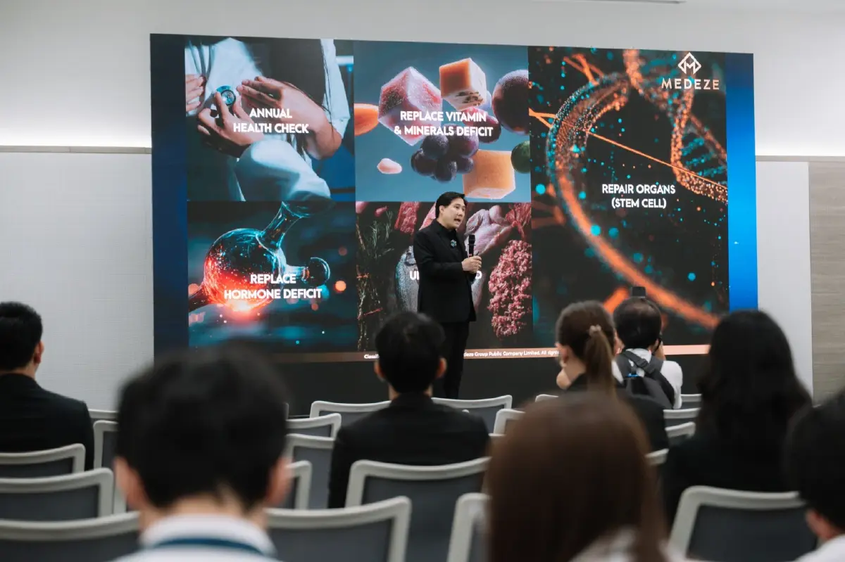MEDEZE ขนทัพนวัตกรรมสเต็มเซลล์ร่วม ALES 2026  พร้อมโชว์วิสัยทัศน์ Healthcare แห่งอนาคต