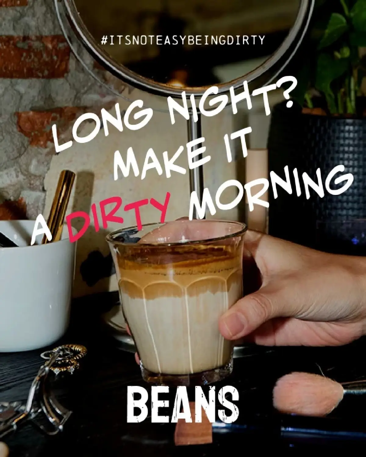 BEANS จับมือ 12 บาร์ดังทั่วกรุงเทพฯ ขยายจักรวาล Dirty Coffee สู่โลกค็อกเทล