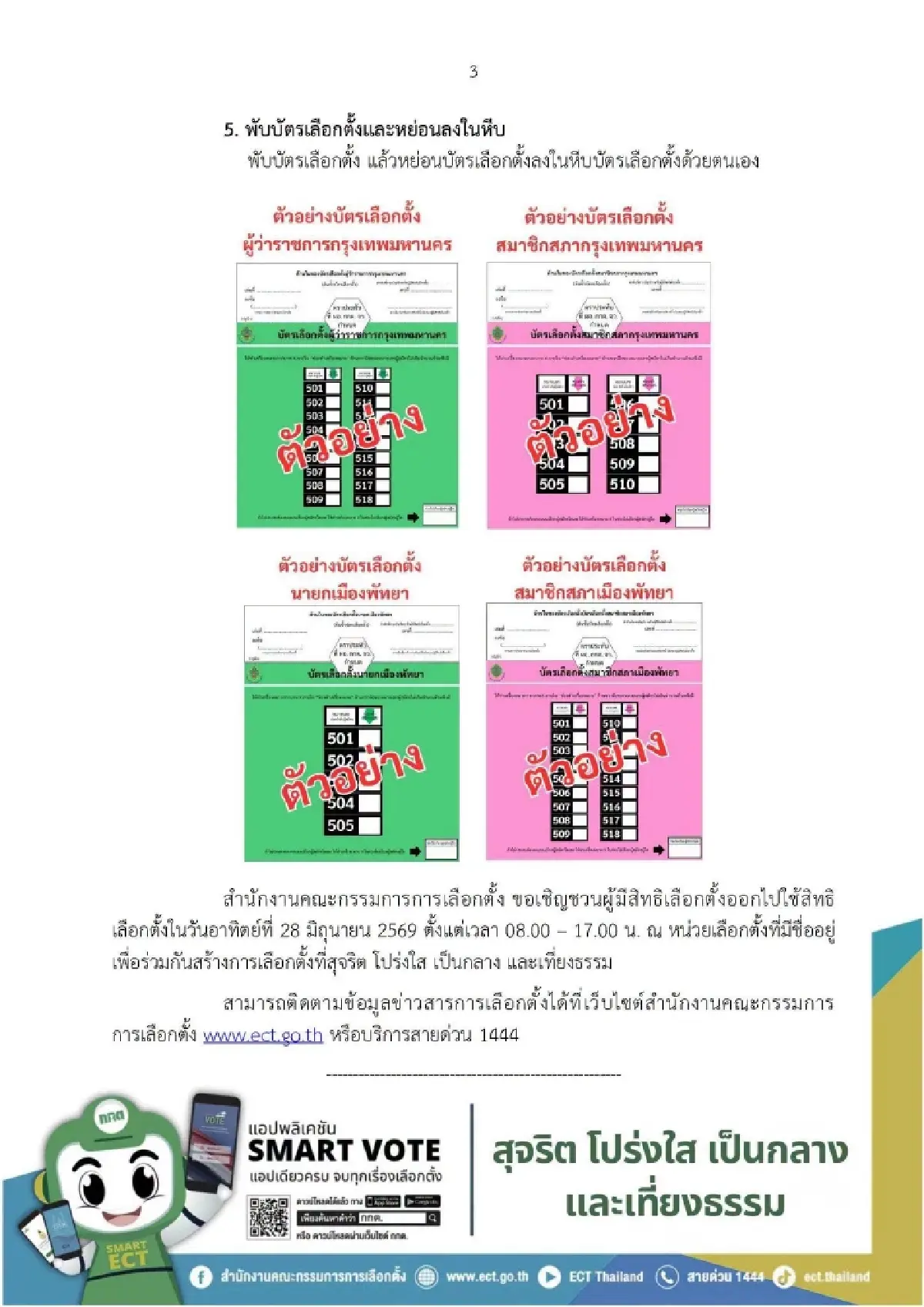 กางคู่มือดีเดย์เลือกตั้งกทม.-พัทยา เช็กสิทธิขั้นตอนหลักฐานก่อนเข้าคูหา