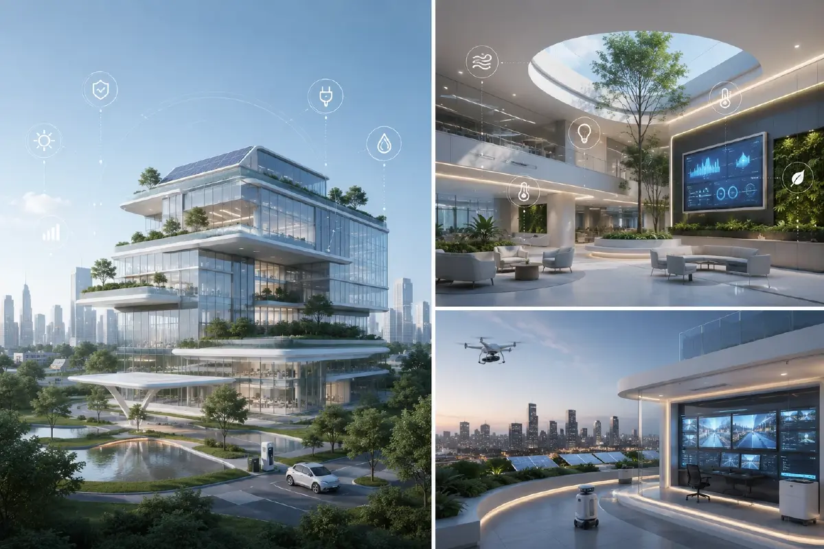 ปฏิวัติ "อาคารอนาคต" เจาะ 6 เทคโนโลยีอัจฉริยะ สู่ Net-Zero+คุณภาพชีวิต