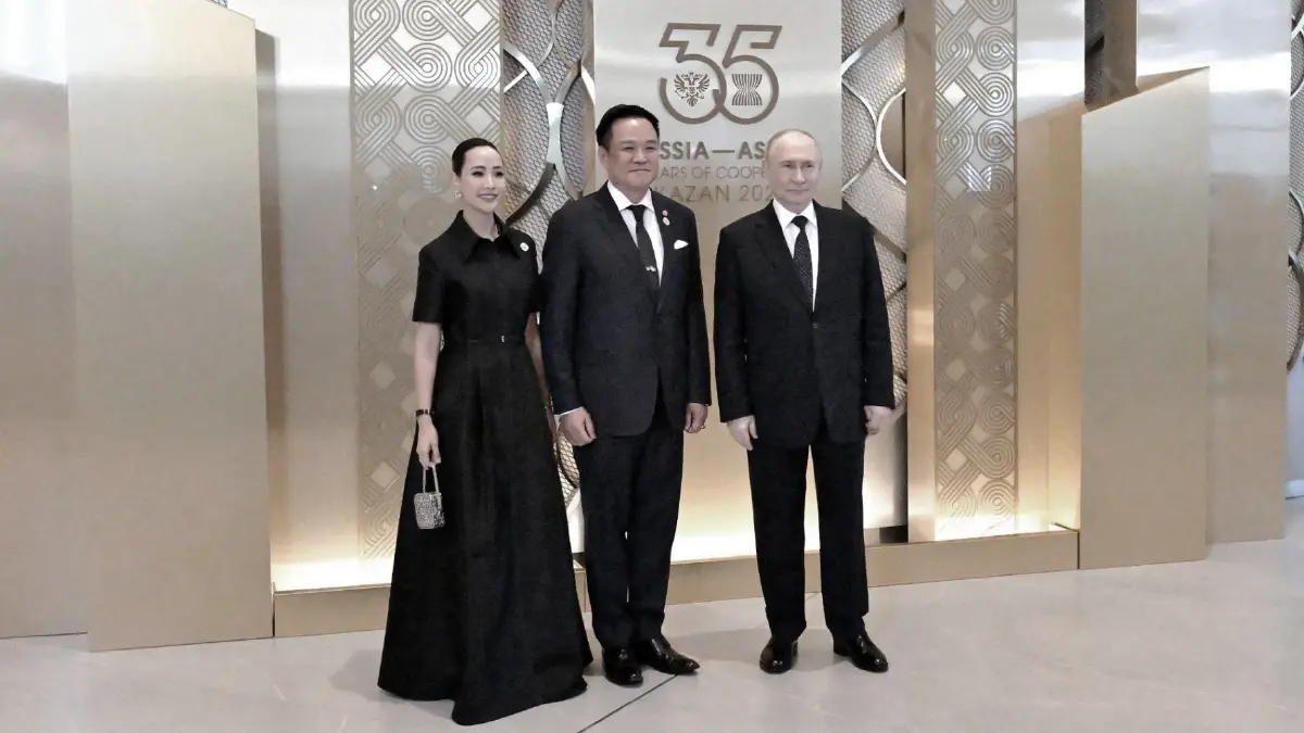 นายกฯอนุทินจับมือปธน.ปูตินที่คาซาน ดันเอกชนไทยบุกตลาดยูเรเซีย