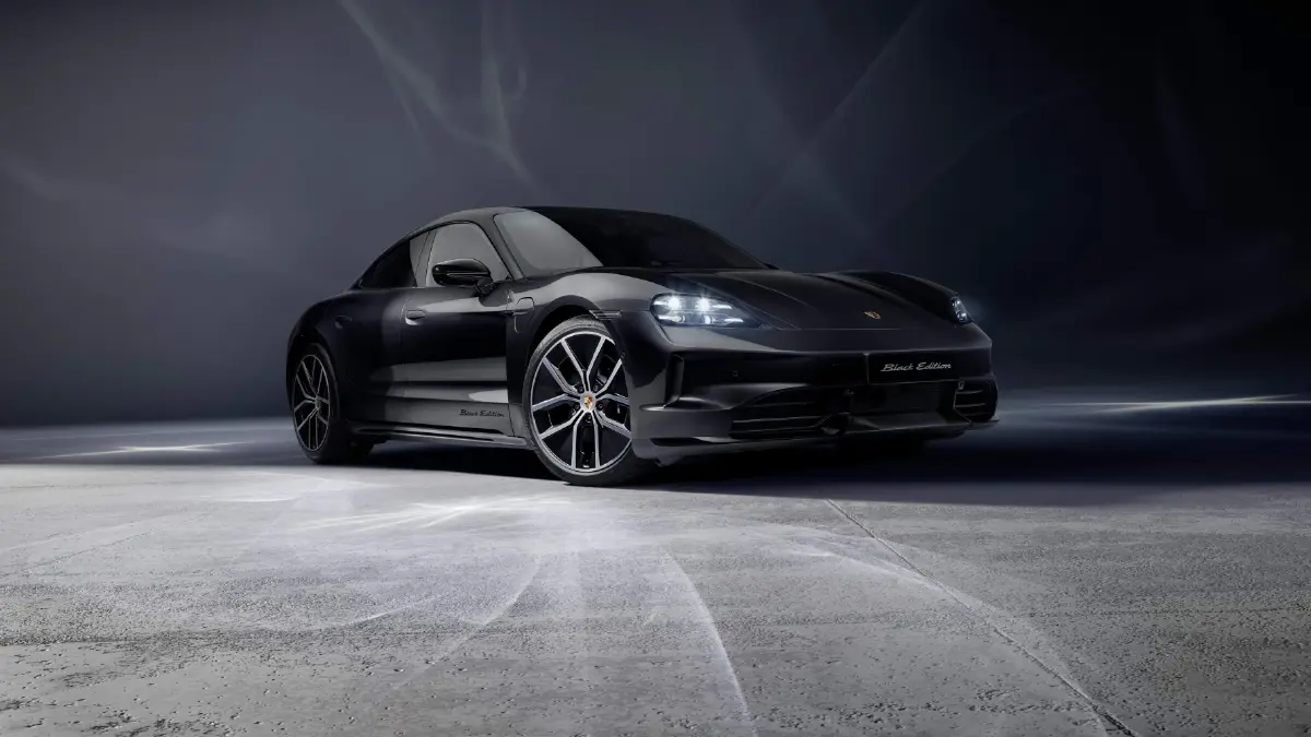 ปอร์เช่เปิดตัว Taycan 2027 รุ่น Black Edition และ E-Shift เริ่มต้น 7 ล้าน