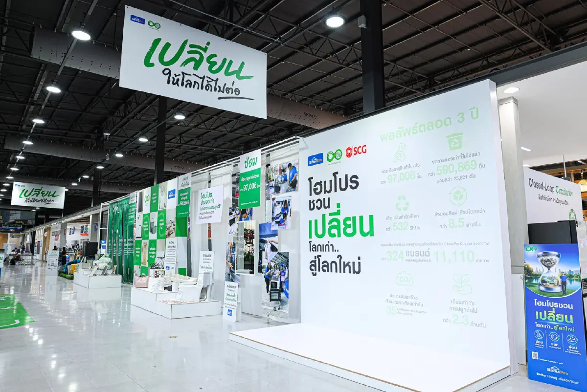 โฮมโปร ตัวจริงที่ทำ Circular Economy ครบวงจร ยกระดับสู่ “มาตรฐานใหม่การใช้ชีวิต” ที่กำลัง ‘เปลี่ยน’ พฤติกรรมคนไทยสู่การใช้ชีวิตยั่งยืน