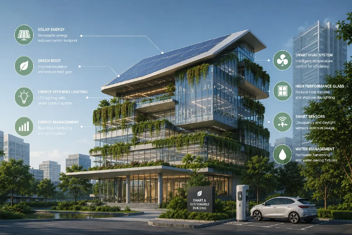 ปฏิวัติ "อาคารอนาคต" เจาะ 6 เทคโนโลยีอัจฉริยะ สู่ Net-Zero+คุณภาพชีวิต