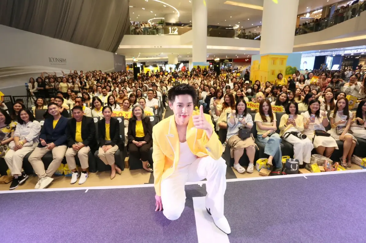 ทาสเหมียวฟินกระจาย! “บิวกิ้น” นำทีมแจกความสดใสในงานมีโอ 2026