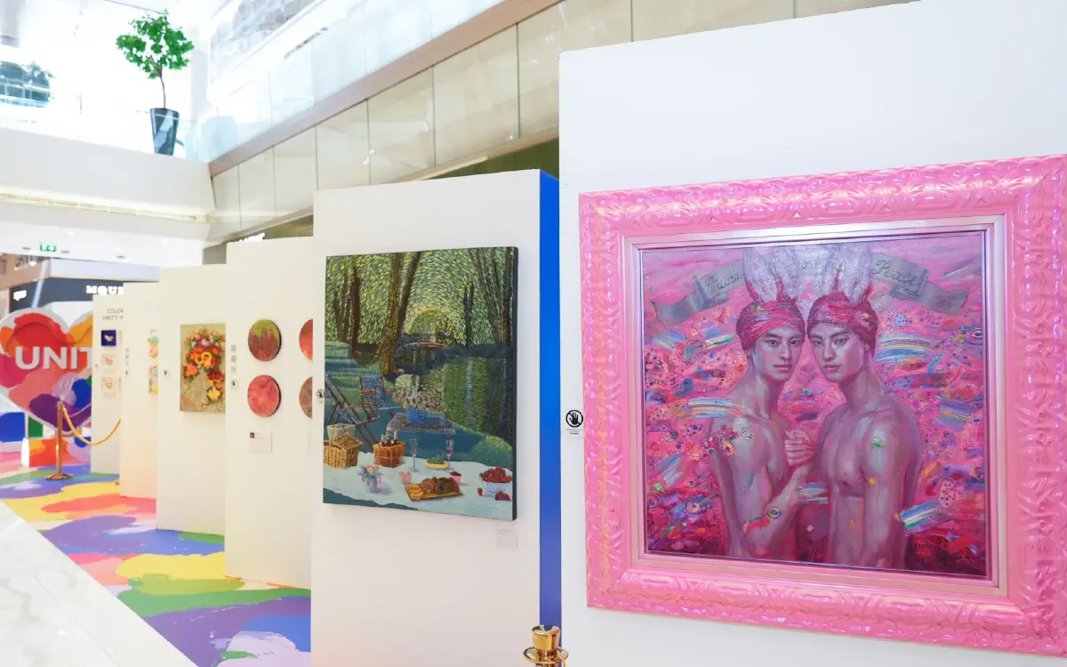 ไอคอนสยามเปิดนิทรรศการ Colors of Pride ฉลองความหลากหลายชมฟรีวันนี้