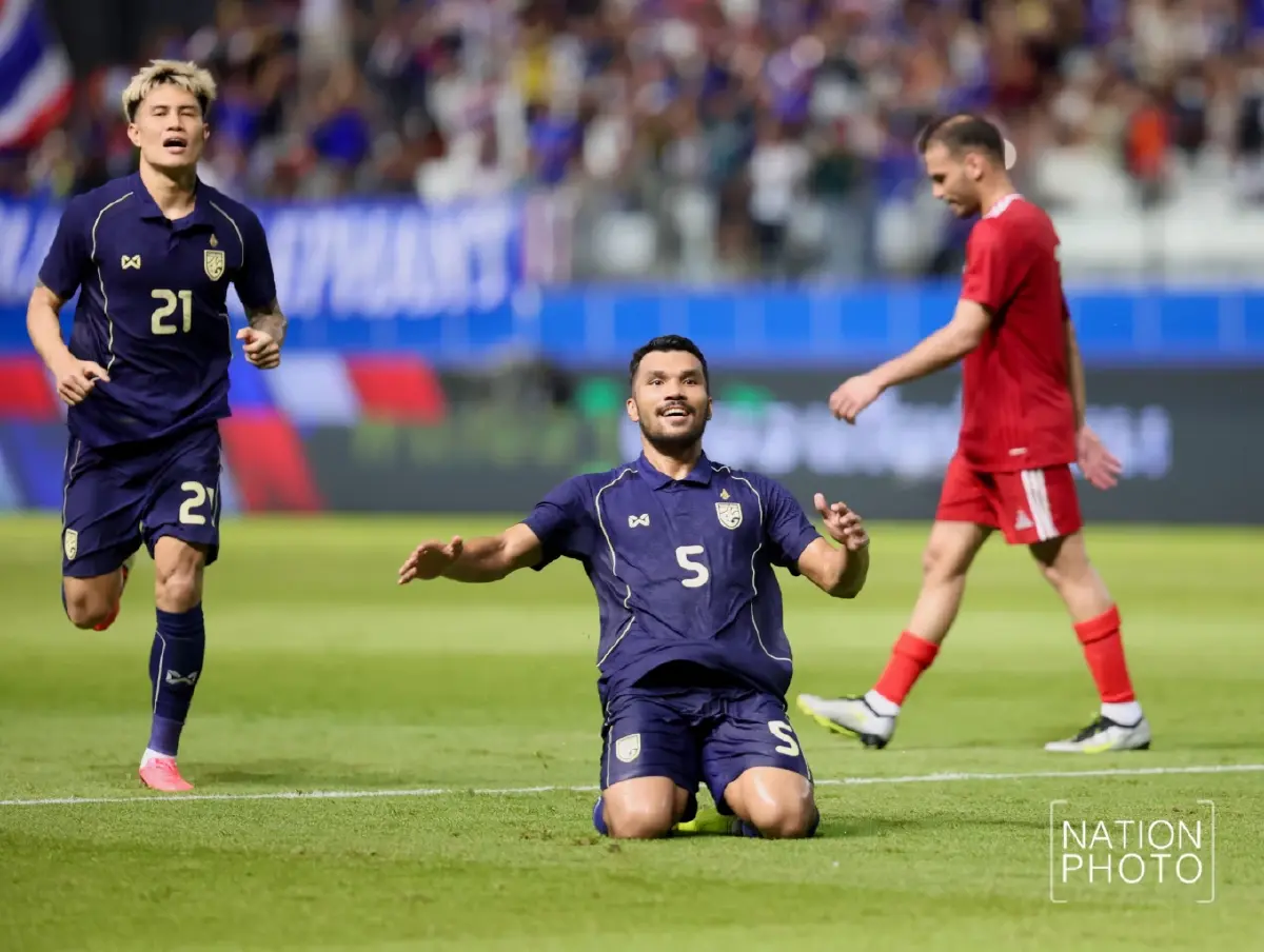 ผลบอล ทีมชาติไทย นำ 2 ตุงแค่ เจ๊า คูเวต 2-2 ฟุตบอลอุ่นเครื่อง