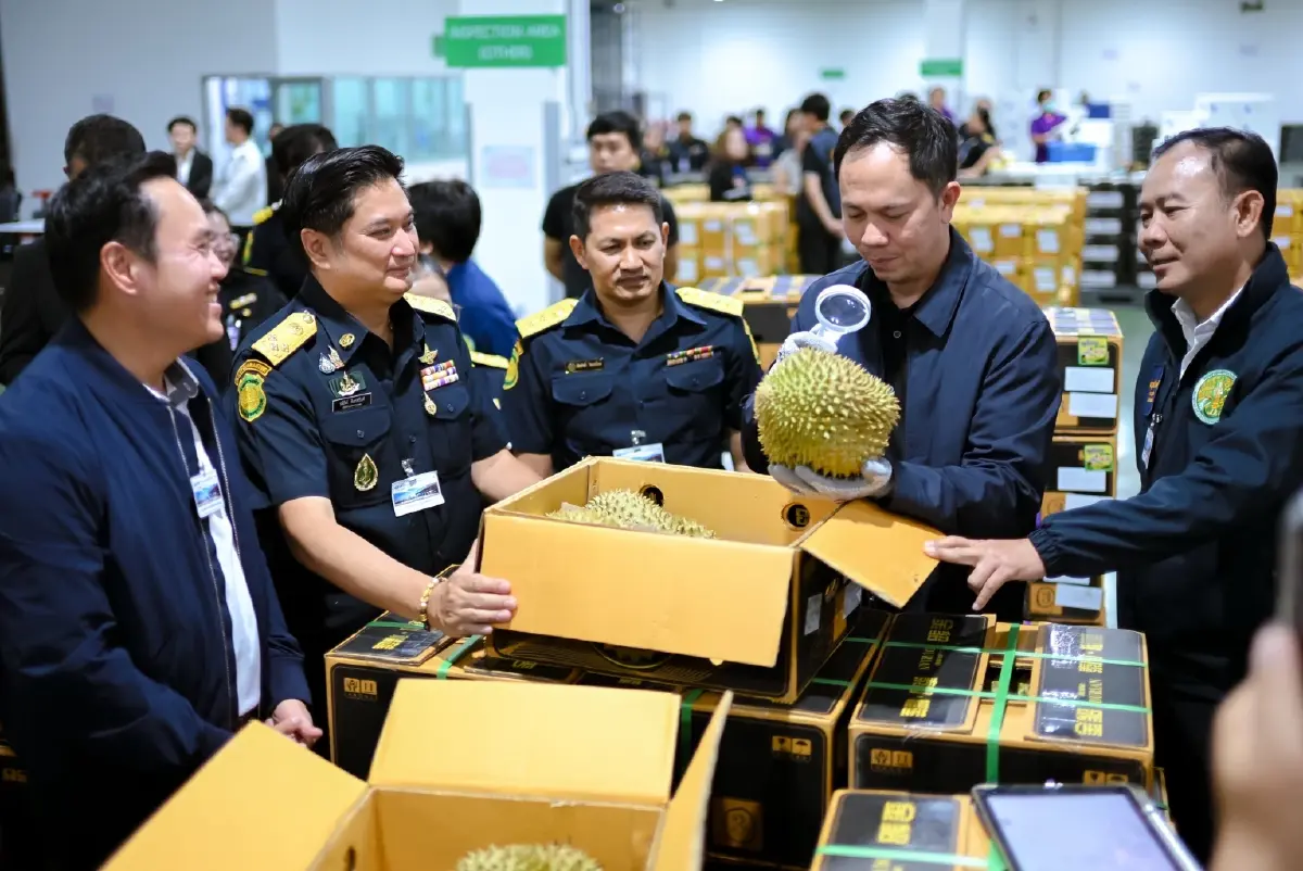 กระทรวงเกษตรฯ คุมเข้มทุเรียนภาคใต้ ดันส่งออก 1.5 แสนล้าน