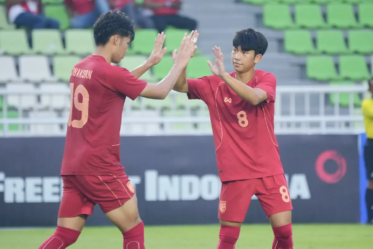 ไทยยิงเขมรยับ ! รัวไม่ยั้ง ไทย ถล่มชนะ กัมพูชา 4-0 ชิงฯอาเซียน U19
