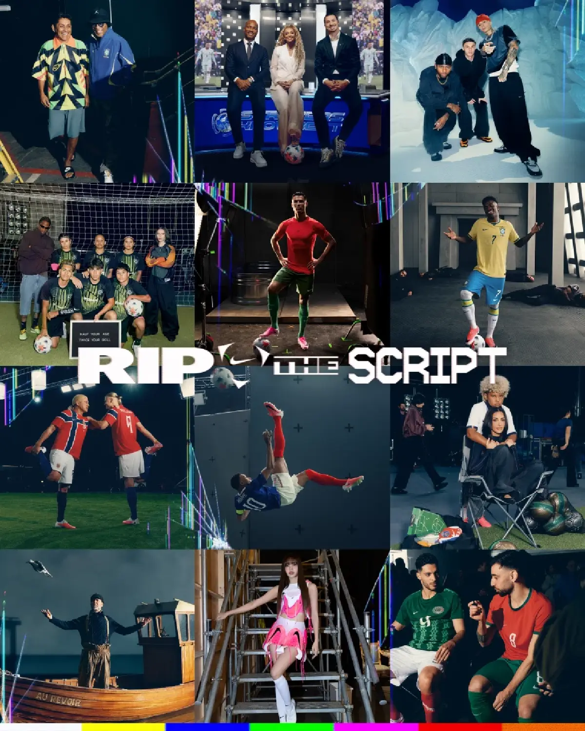 Nike เปิดตัว Rip the Script ดึง LISA และแขกรับเชิญเขย่าโลกฟุตบอล