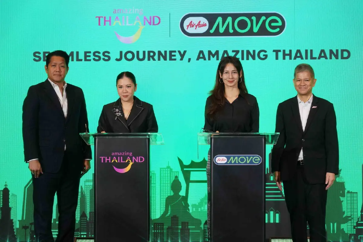 AirAsia MOVE ผนึก ททท. ใช้ Big DATA - AI ยกระดับการท่องเที่ยว