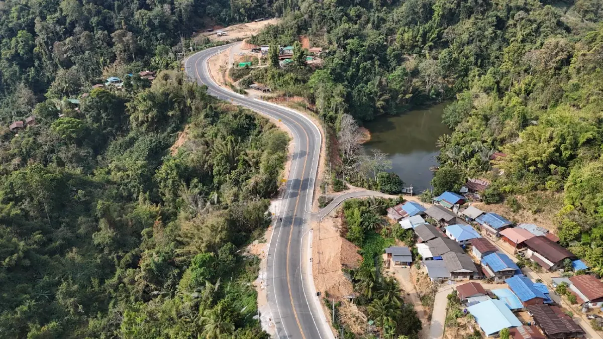 เปิดทล.101 น่าน-เฉลิมพระเกียรติ ยกระดับโลจิสติกส์ค้าชายแดนไทย