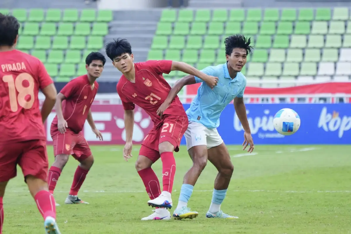 ไทยยิงเขมรยับ ! รัวไม่ยั้ง ไทย ถล่มชนะ กัมพูชา 4-0 ชิงฯอาเซียน U19