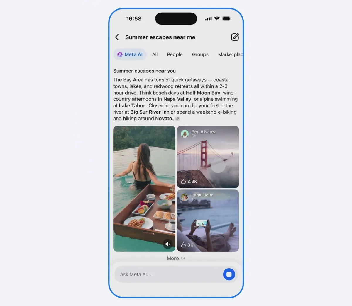 Facebook เปิดตัว ‘AI Mode’ ดึงโพสต์สาธารณะตอบคำถามทันที ไม่ต้องเลื่อนหา