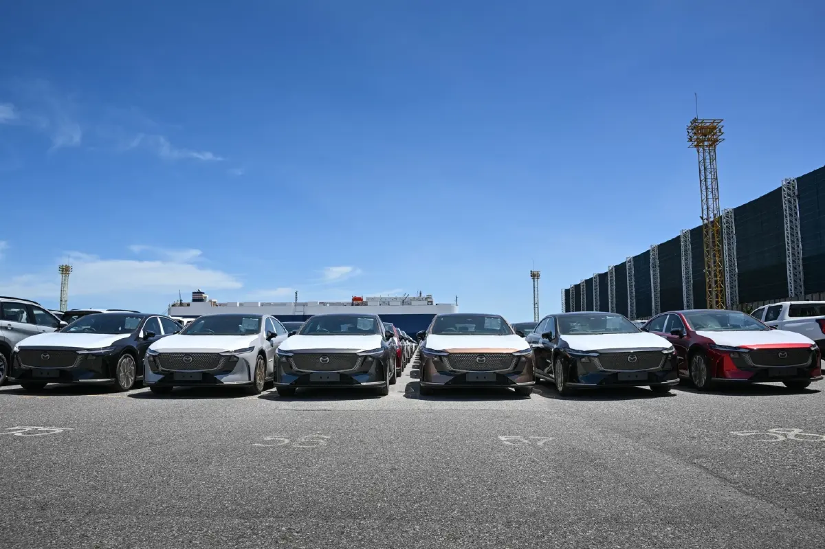 Mazda6e ล็อตแรกถึงไทยแล้ว 500 คัน เตรียมพร้อมส่งมอบให้ลูกค้า