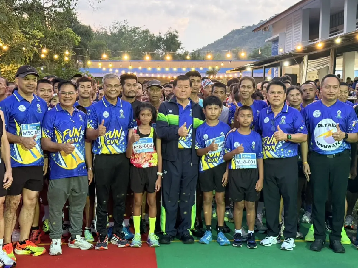 “นิพนธ์” เปิดกิจกรรมเดิน-วิ่ง โรงเรียนบ้านดอนขี้เหล็ก ครั้งที่ 1