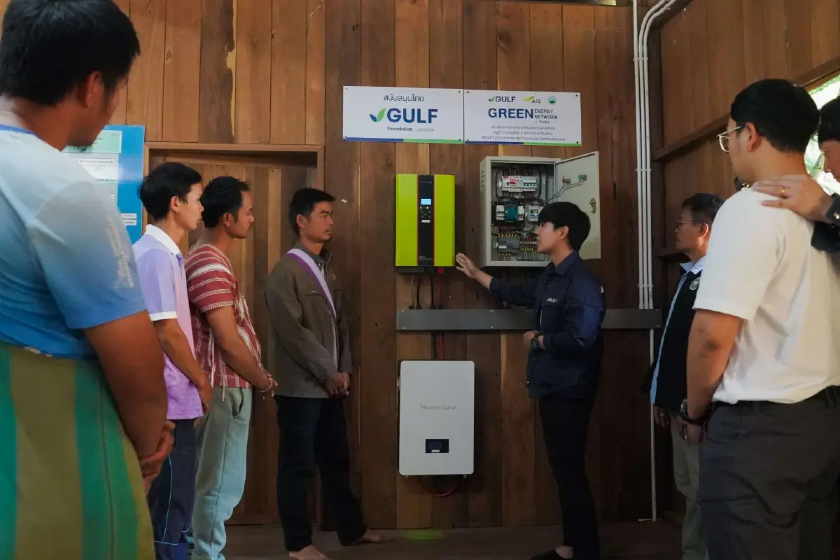 GULF ลุยโซลาร์ปี 3 ยกระดับคุณภาพชีวิตพื้นที่ห่างไกล 18 แห่ง ปักหมุดแม่ฮ่องสอน