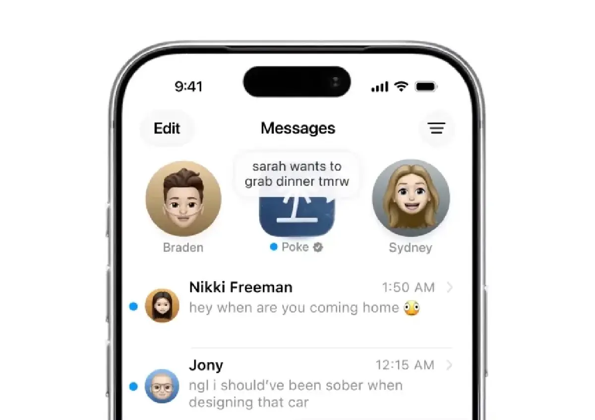 Apple ไฟเขียว Poke นั่งแท่น AI Agent ตัวแรกบน iMessage ธุรกิจ