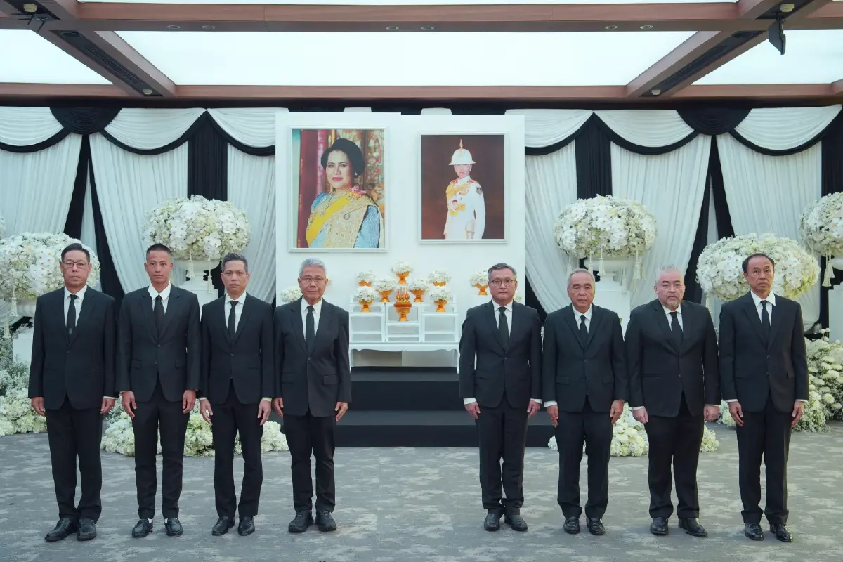 แสนสิริ จัดพิธีน้อมรำลึก ลงนามแสดงความอาลัย "เจ้าฟ้าพัชรกิติยาภา"