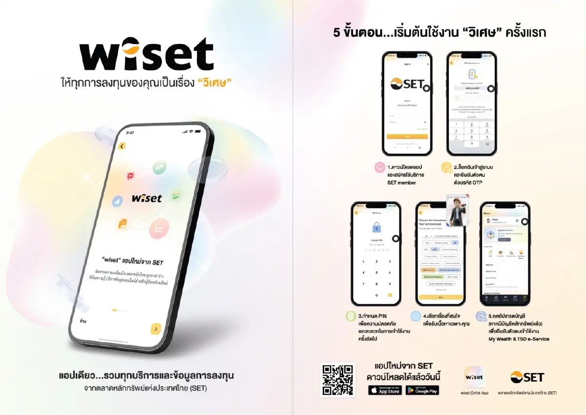 ไม่พลาดทุกสิทธิประโยชน์! TSD ยกระดับ TSD e-Service บนแอป wiset
