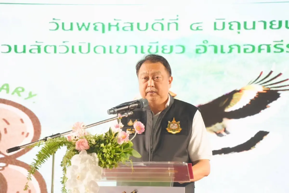 รมว.ทส. ลุยกิจกรรม CSR ชูผลงานกองทุนสิ่งแวดล้อม ร่วมฉลองครบรอบ 48 ปี สวนสัตว์เปิดเขาเขียว
