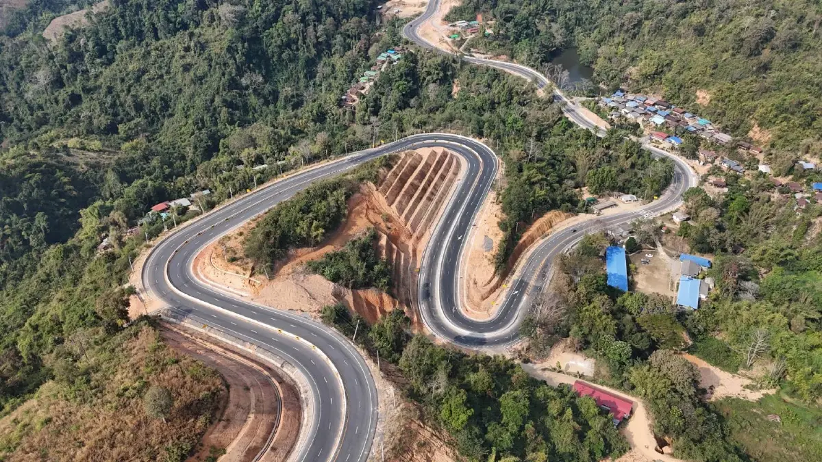 เปิดทล.101 น่าน-เฉลิมพระเกียรติ ยกระดับโลจิสติกส์ค้าชายแดนไทย