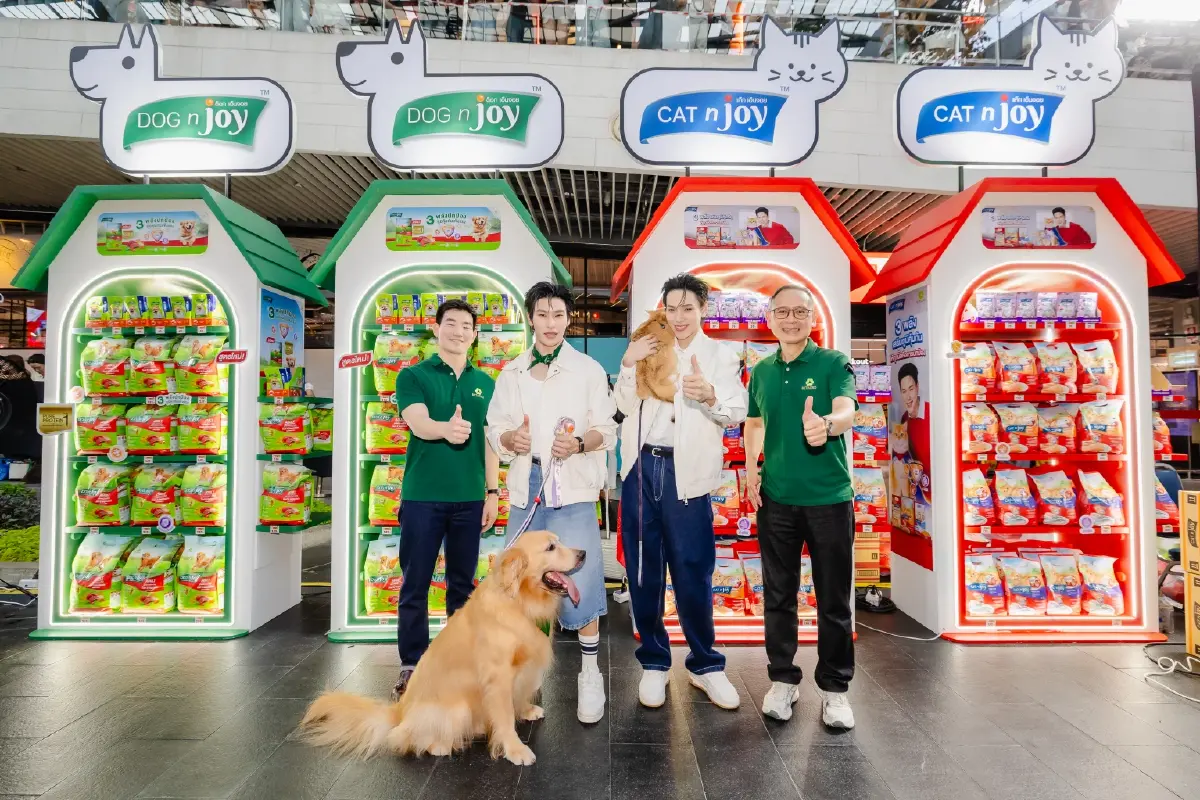 เบทาโกร รุกตลาดอาหารสัตว์เลี้ยง คว้าพรีเซนเตอร์คู่ ‘DOG n joy' และ ’CAT n joy'