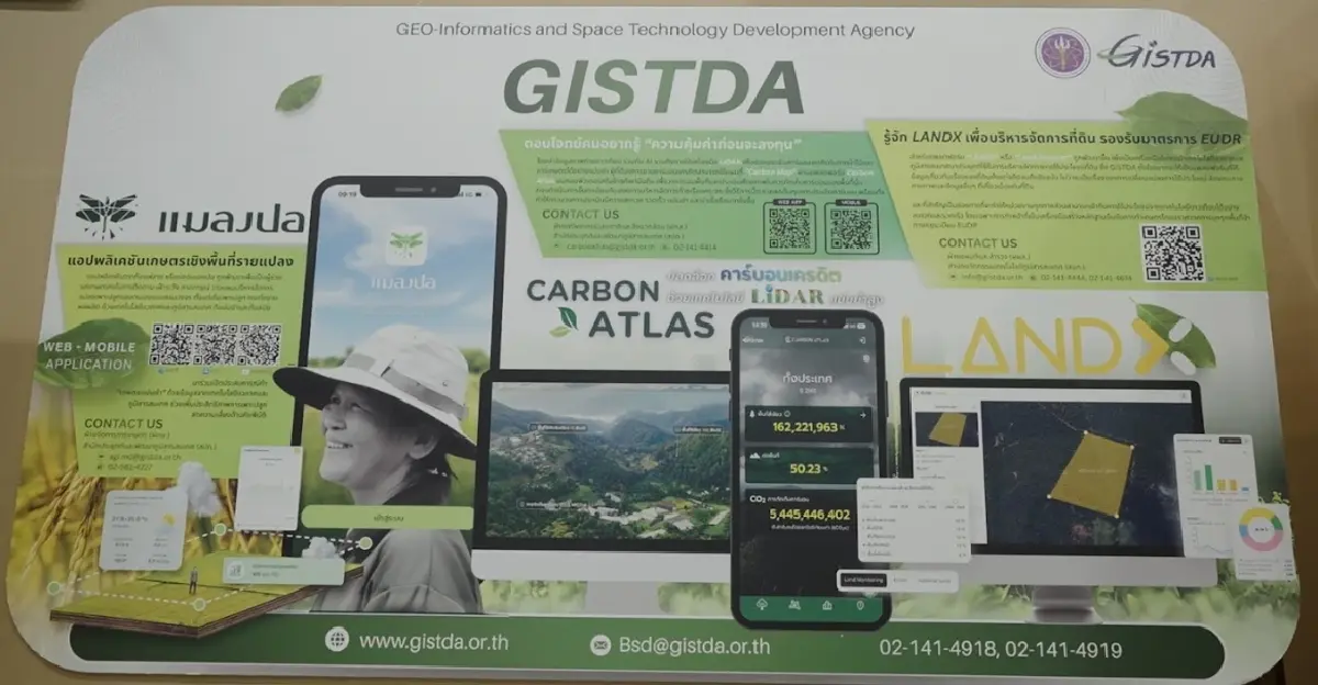 GISTDA ยกทัพนวัตกรรมอวกาศสู่ EARTH JUMP 2026 ชู LANDX, Dragonfly และ Carbon Atlas ขับเคลื่อนประเทศไทยสู่อนาคตที่ยั่งยืน