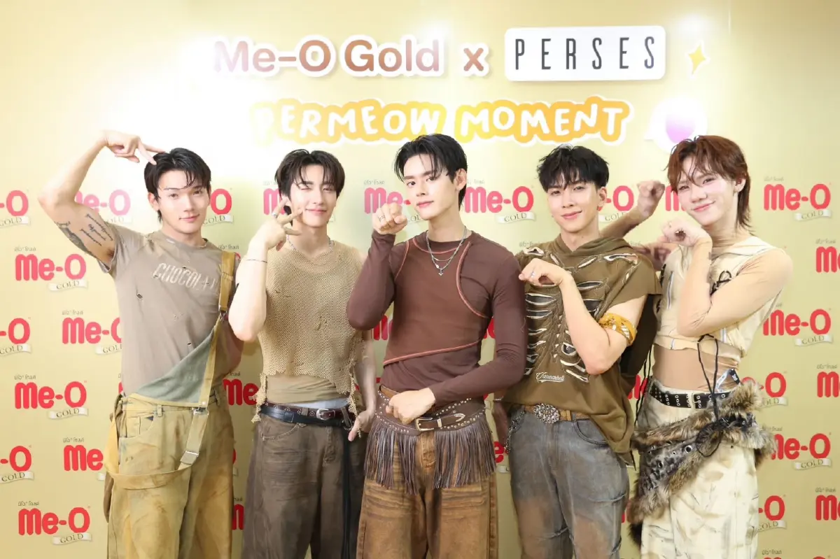 Me-O Gold ดึง PERSES ขึ้นแท่นพรีเซ็นเตอร์ เจาะทาสแมว Gen Z