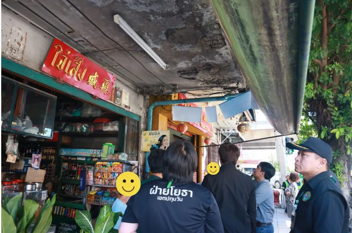เขตปทุมวันลุยตรวจอาคารเก่า 60 ปี ย้ำเจ้าของเร่งซ่อม-เฝ้าระวังรอยร้าว
