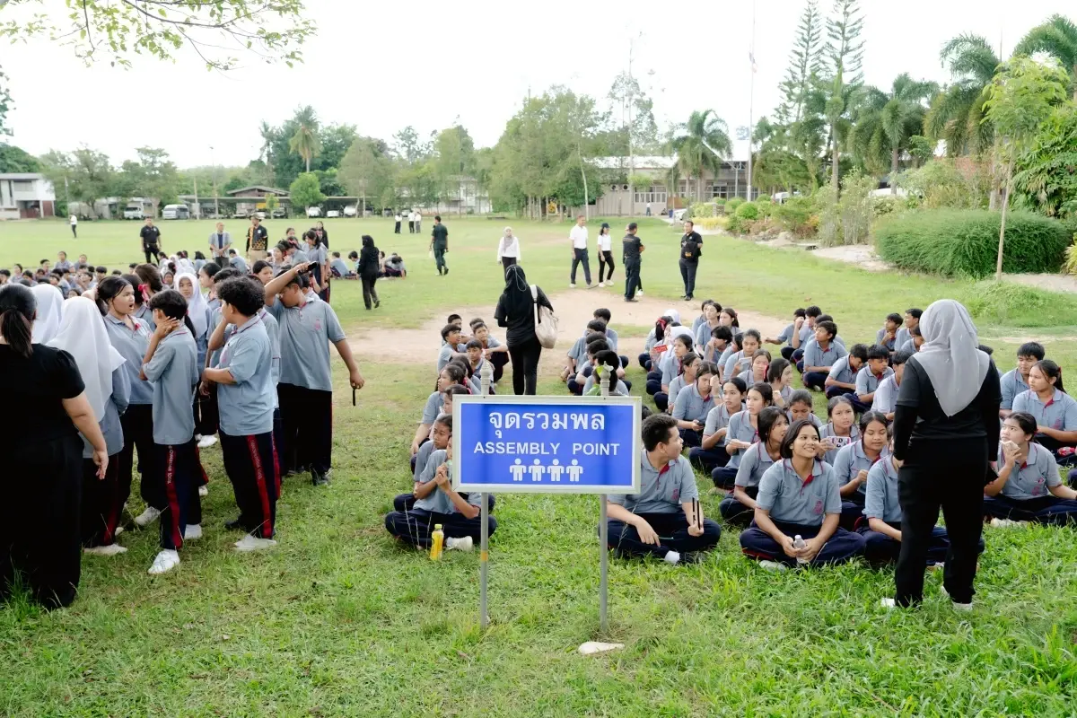 GULF จัดกิจกรรม GULF Care ติวเยาวชน อ.จะนะ รับมือน้ำท่วม-ภัยพิบัติอย่างถูกวิธี