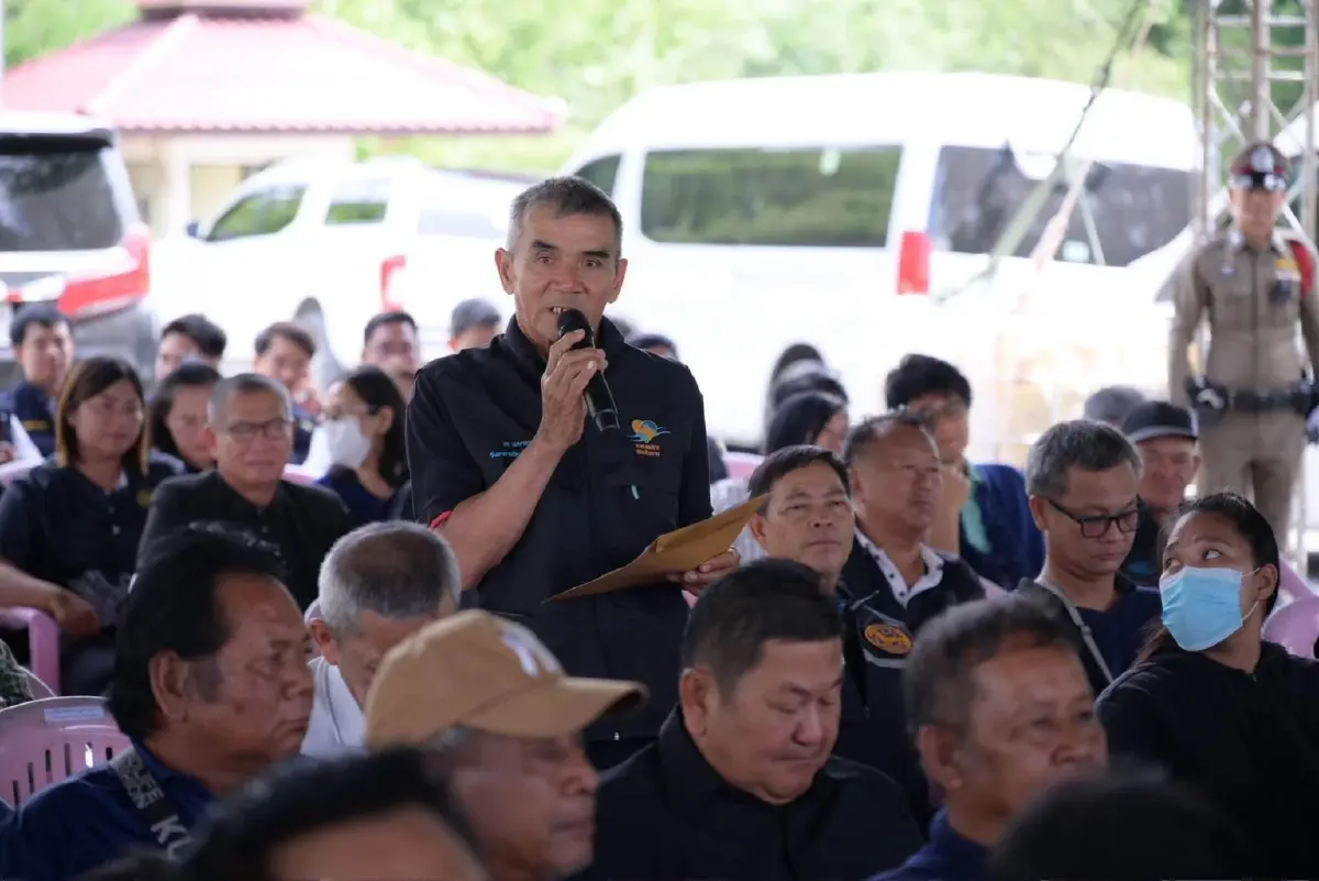 รมช.เกษตรฯ เร่งระบบส่งน้ำอ่างห้วยแม่ท้อ ดันน้ำถึงพื้นที่เกษตร หนุนเกษตรกรตากยั่งยืน