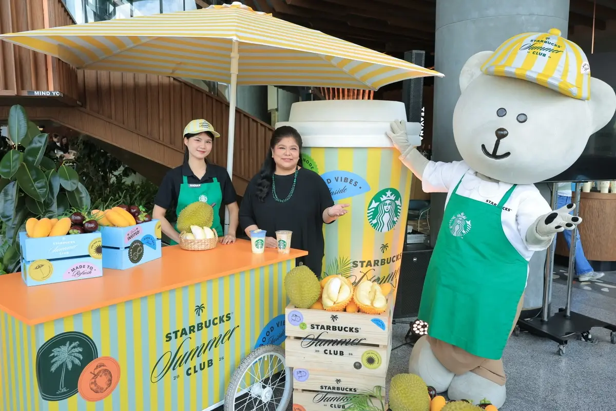สตาร์บัคส์เปิดกลยุทธ์ 2026 ชู 'Third Place' และ Molly ส่ง Aerocano รุกตลาดไทย