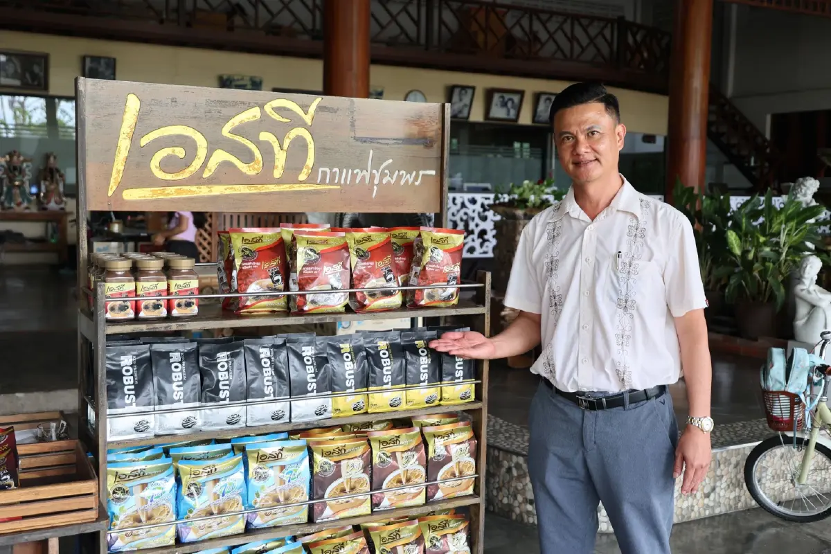 "เอสที"  ปลุกเสน่ห์กาแฟชุมพร  แจ้งเกิดแบรนด์ดังคู่จังหวัด