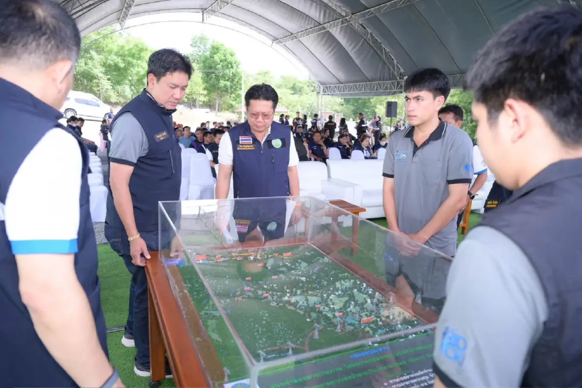 รมช.เกษตรฯ เร่งระบบส่งน้ำอ่างห้วยแม่ท้อ ดันน้ำถึงพื้นที่เกษตร หนุนเกษตรกรตากยั่งยืน