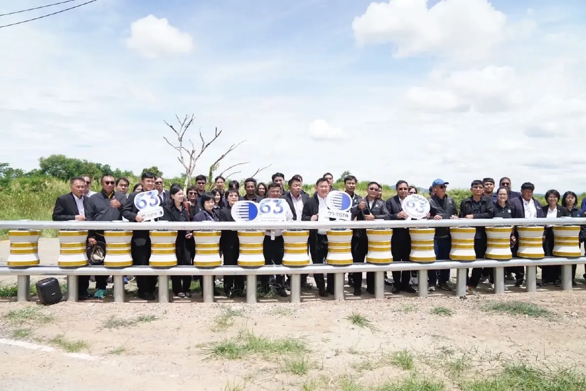 กยท. อัดทุน 14.6 ล้านบาท ดันราวกันชนลูกกลิ้งยางใช้จริง