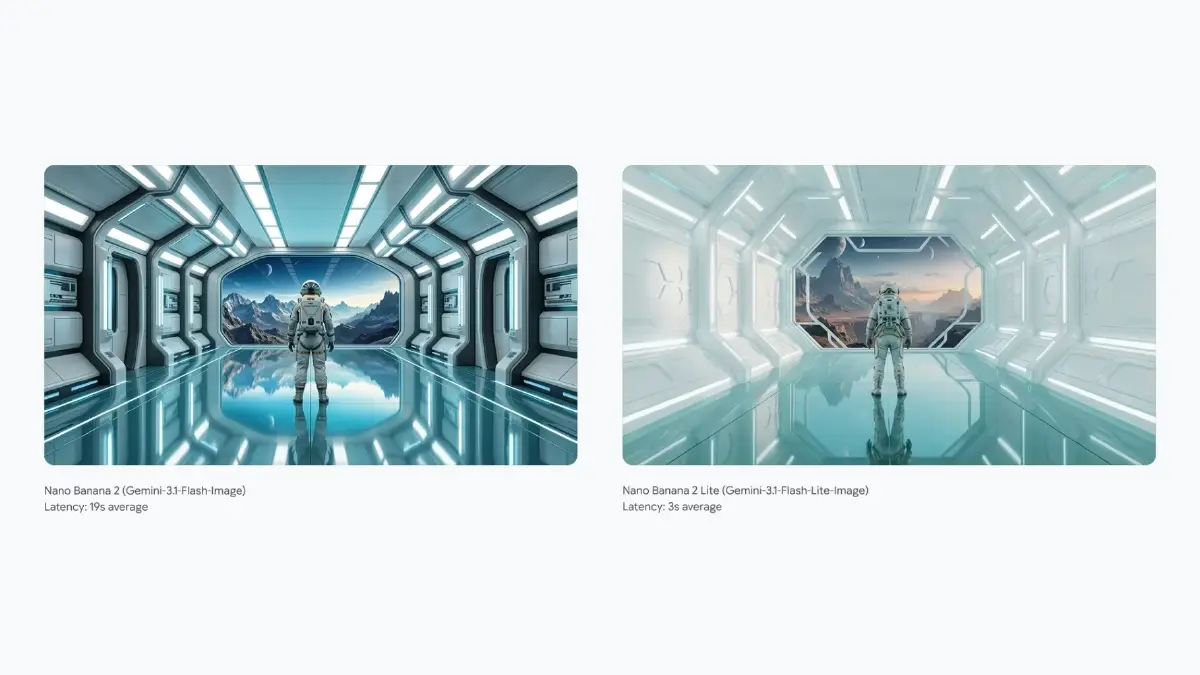 Google ปล่อย Nano Banana 2 Lite โมเดล AI สร้างภาพไวใน 4 วินาที