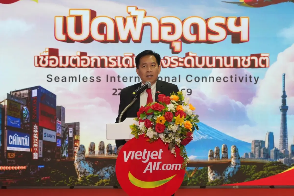วรเนติ หล้าพระบาง ประธานเจ้าหน้าที่บริหาร สายการบินเวียตเจ็ทไทยแลนด์ 