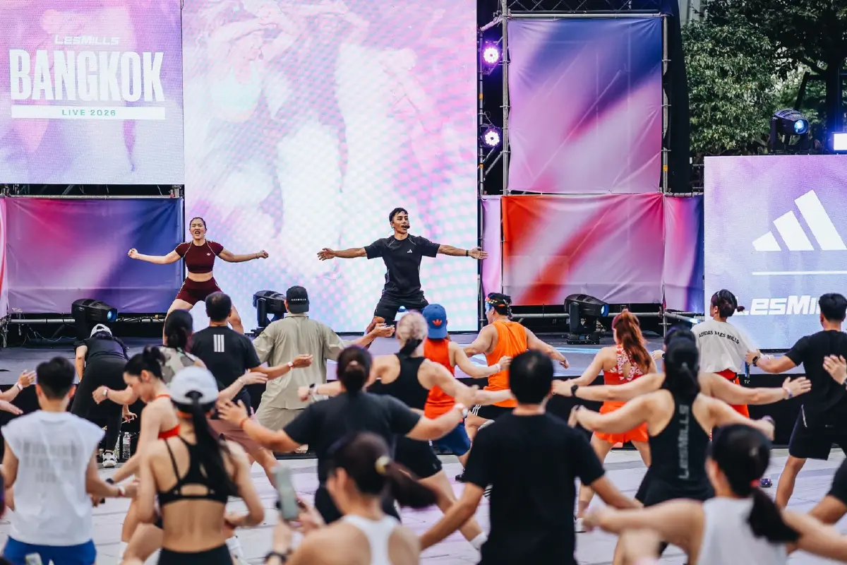 อาดิดาส จับมือ Les Mills จัด MOVE AS ONE ปูทางสู่มหกรรมฟิตเนสแห่งปี LES MILLS LIVE Bangkok 2026