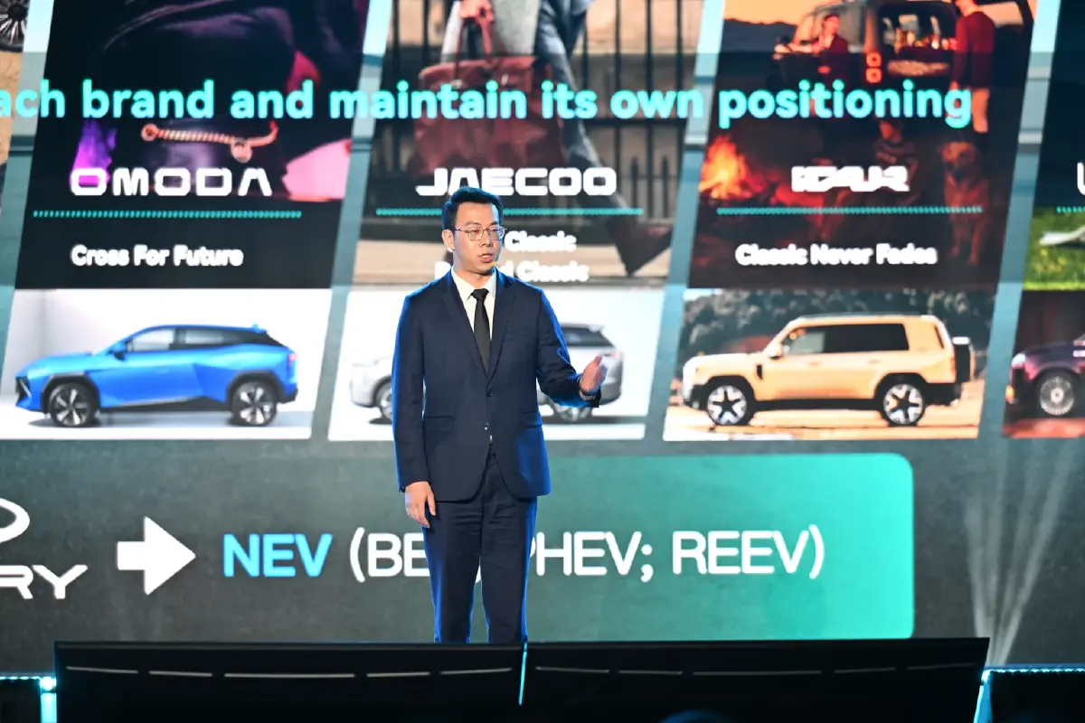 CHERY โชว์ยานยนต์ ด้วยเทคโนโลยีอัจฉริยะเต็มรูปแบบ งาน TECH DAY 2026